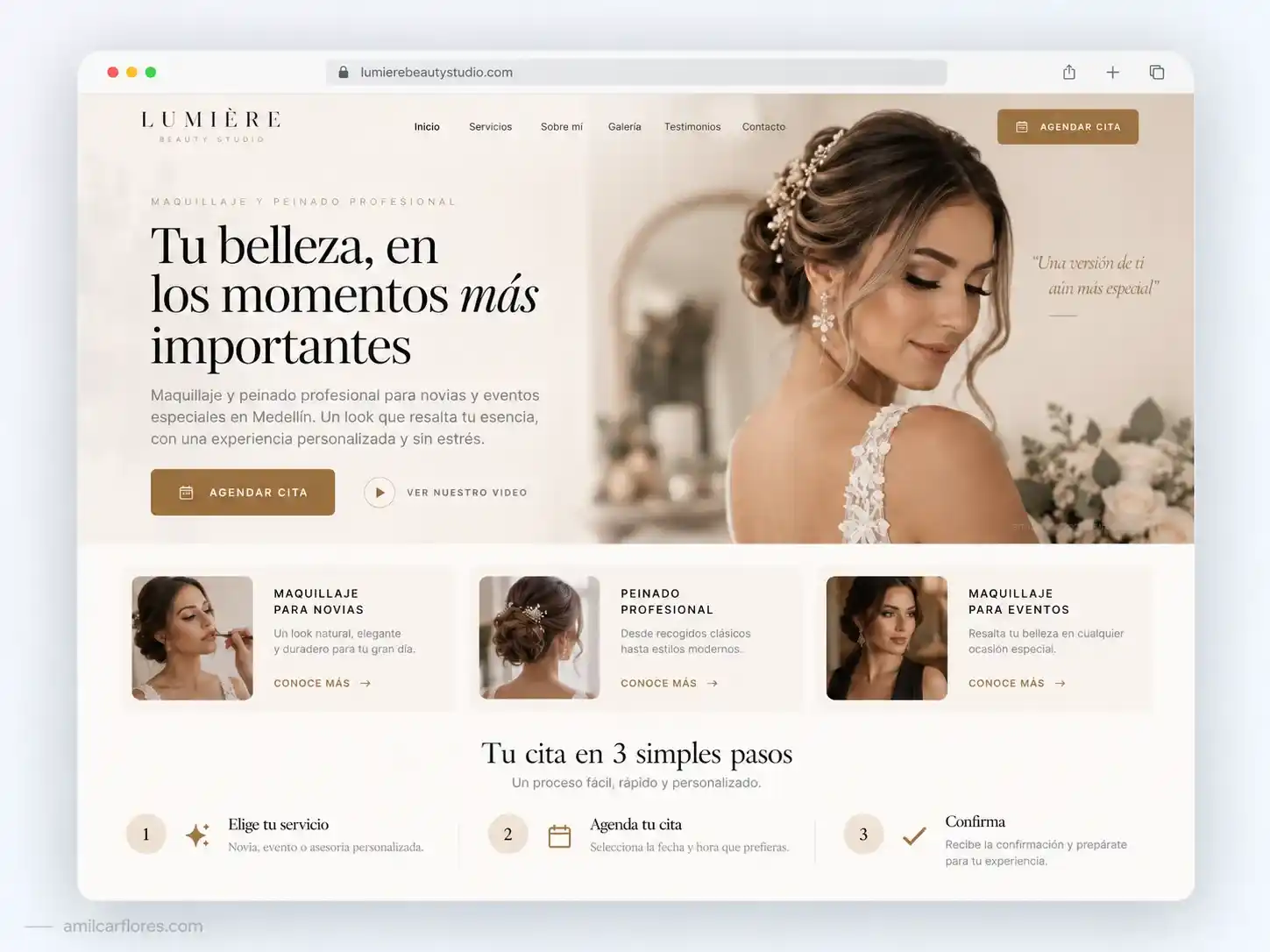 Una web que explica mejor tu oferta y facilita el siguiente paso.