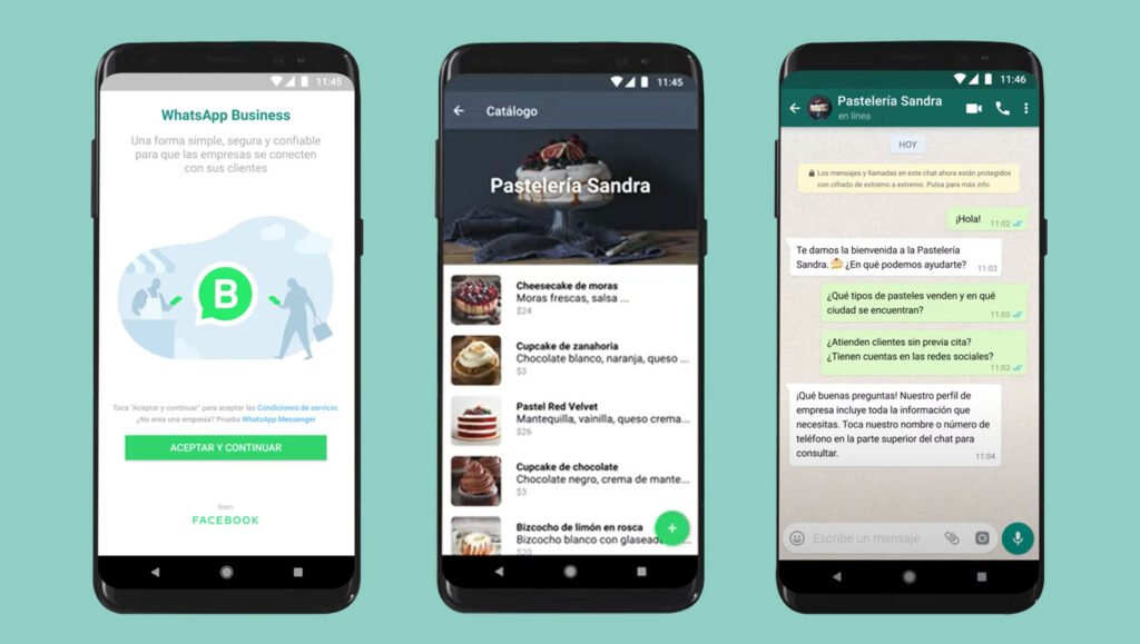 Perfil de WhatsApp Business configurado para atención de clientes