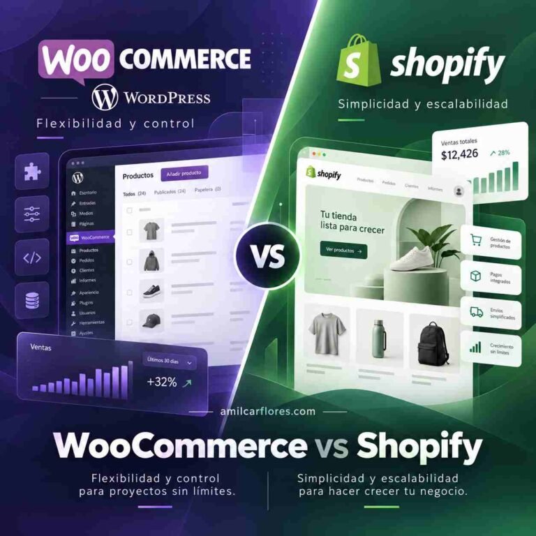 woocommerce y shopify
